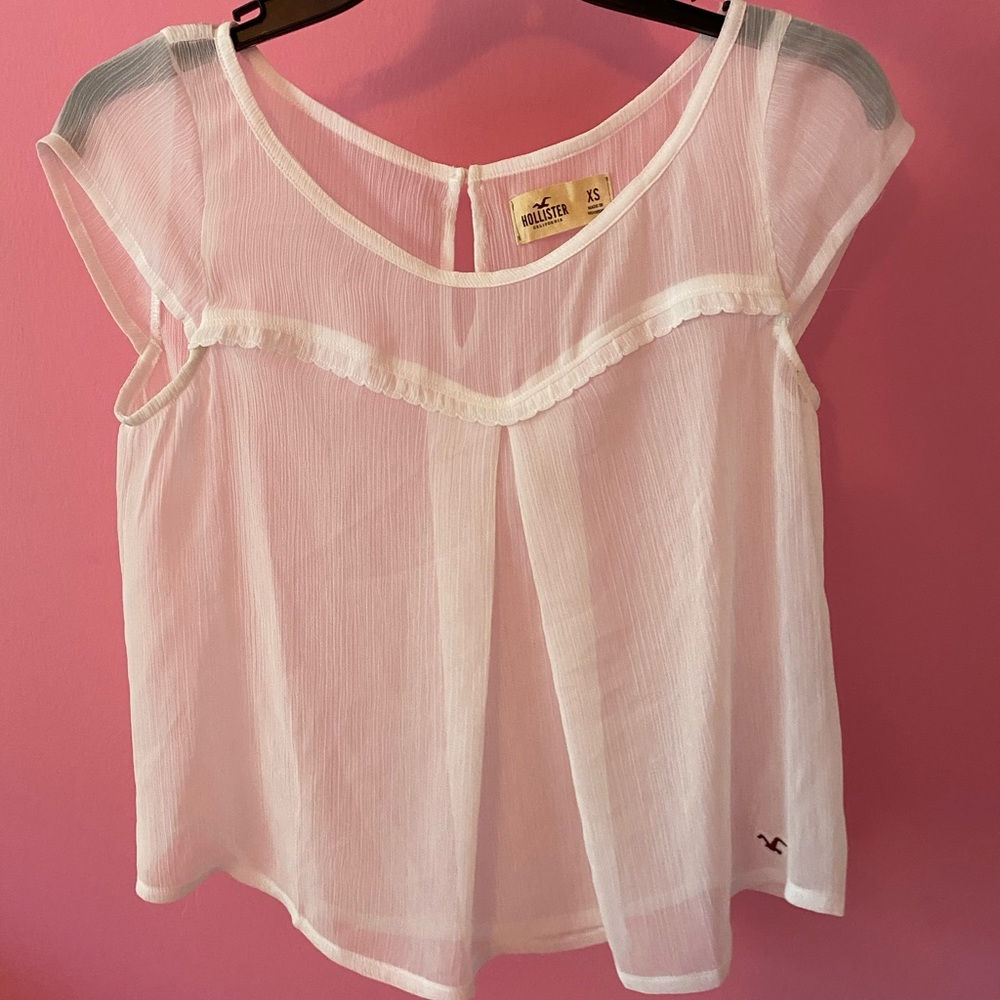Hollister See Through Top